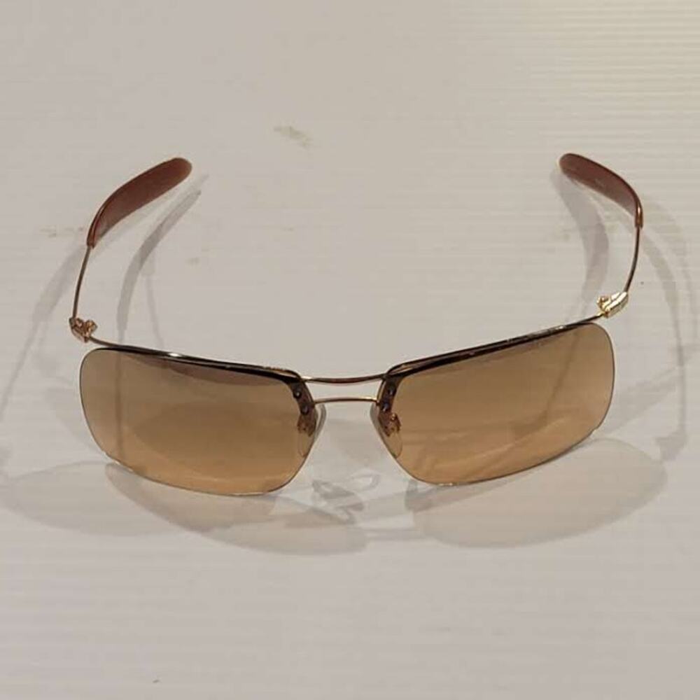 DKNY 7252S 717 Sunglasses 62x14x120 Half rim metal frame